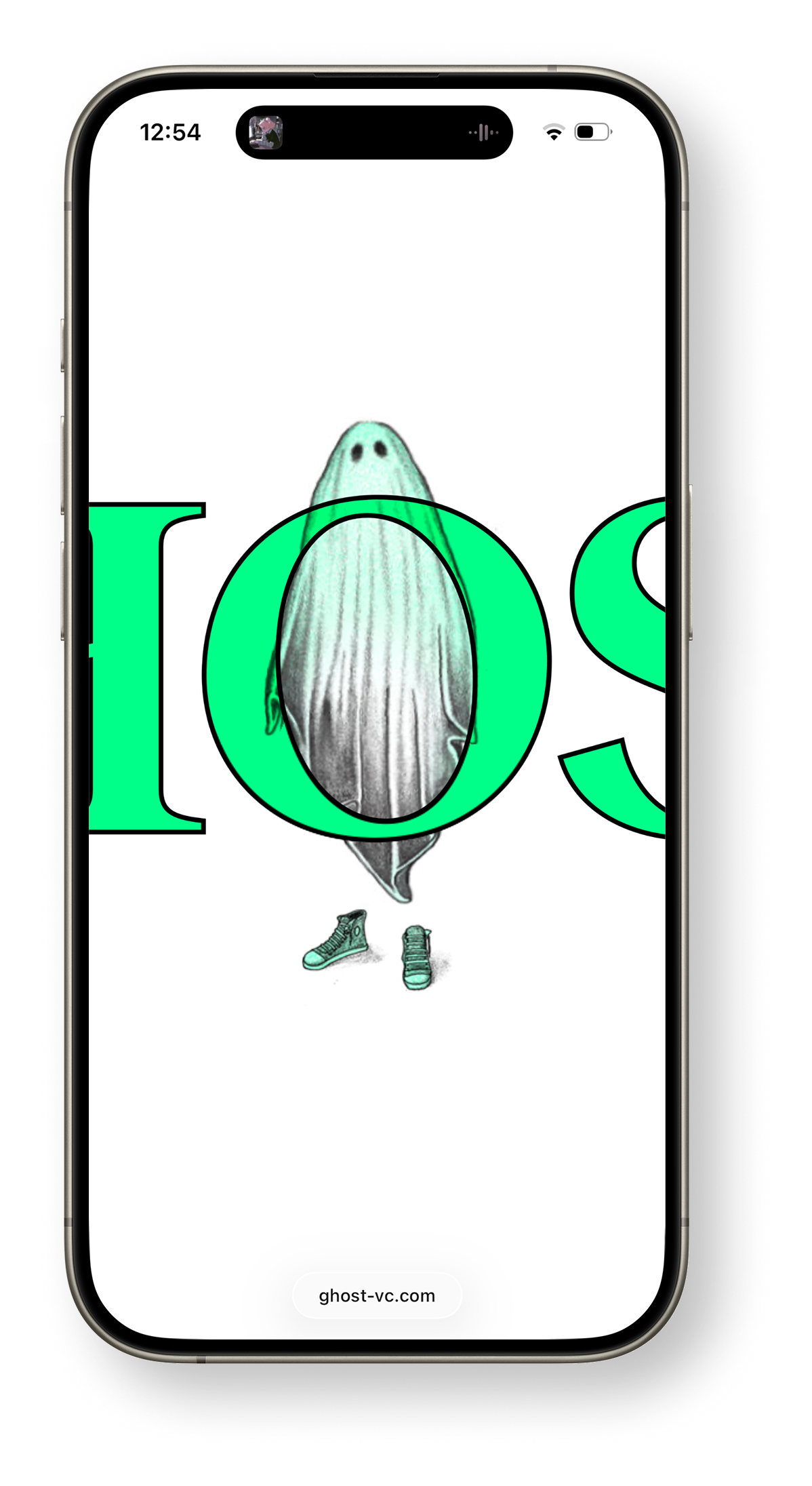 Ghost VC mobile design